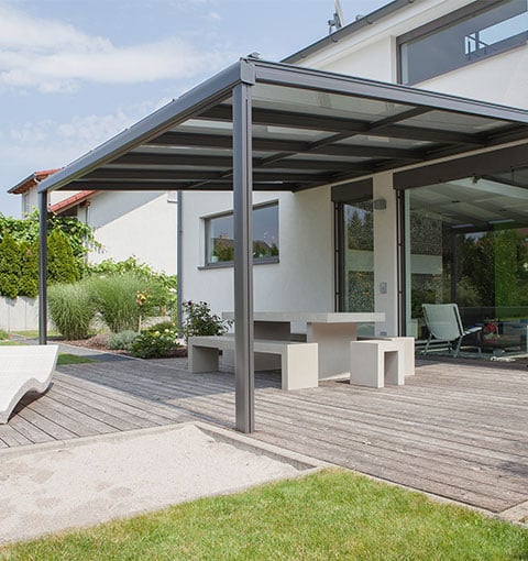 Terrassendach – bei Seeckts in Göttingen