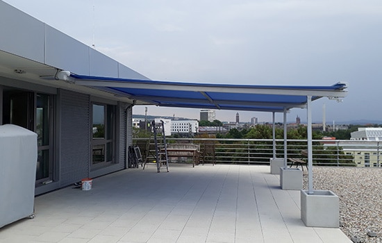 Große Pergolamarkise in Göttingen von Seeckts Bauelemente